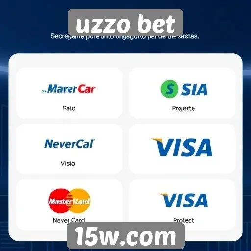 Métodos de pagamento aceitos no Uzzo Bet